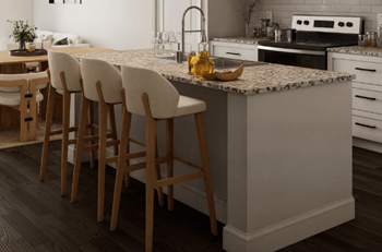 Kitchen Island at The Landings at Hard Scrabble, Columbia